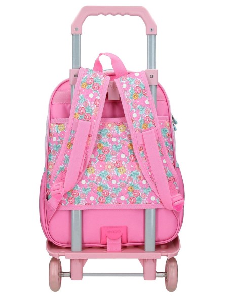MOCHILA ADAP. 38CM. C/CARRO. ENSO GIRL ZONE